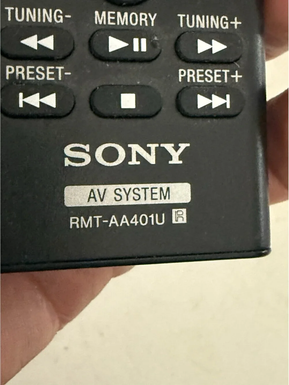 OEM Sony RMT-AA401U Remote Control STRDH590 Audio/Video Receiver , Working